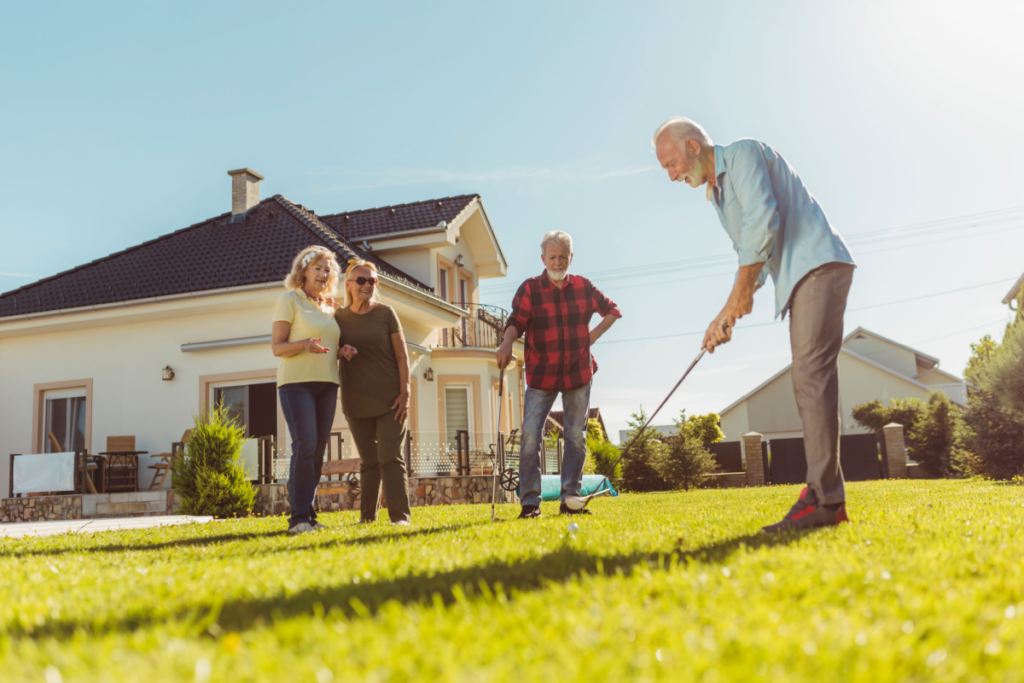 Backyard Golf Game