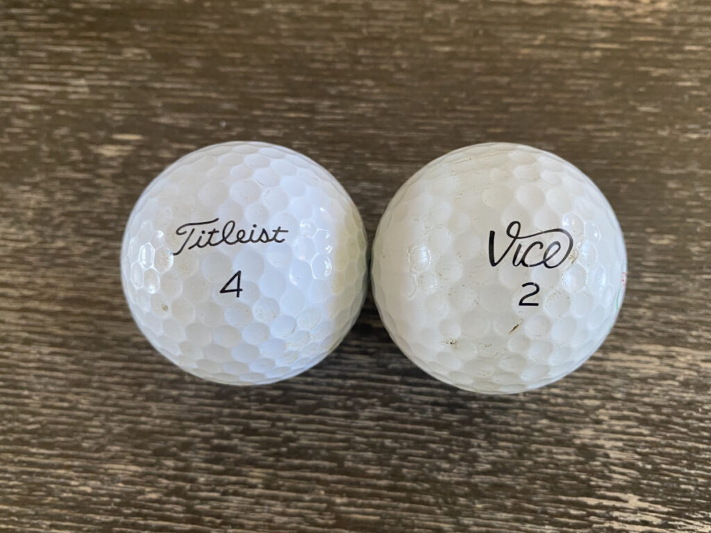 Identification Numbers on Golf Balls Mean